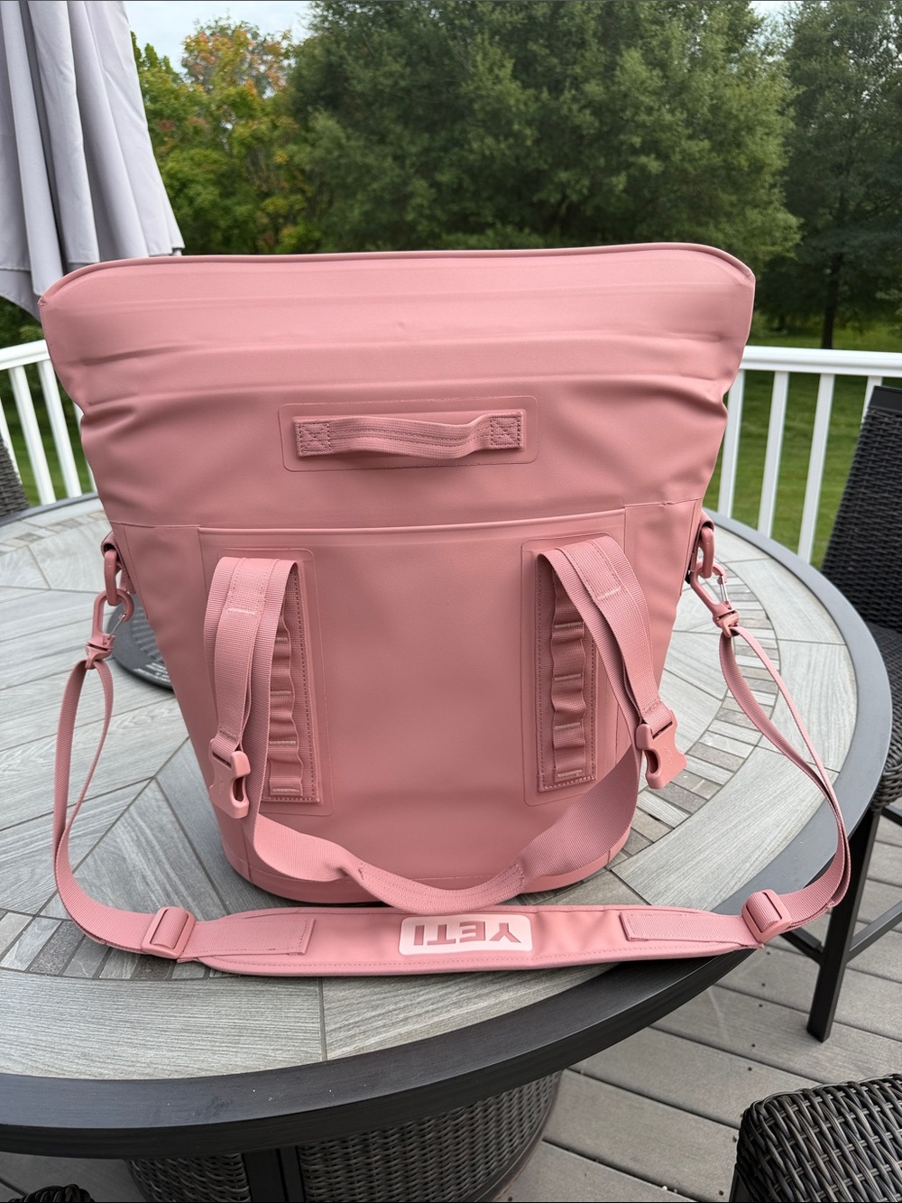 YETI Hopper M30 Soft Cooler – Sandstone Pink | Like New - Picture 2 of 5